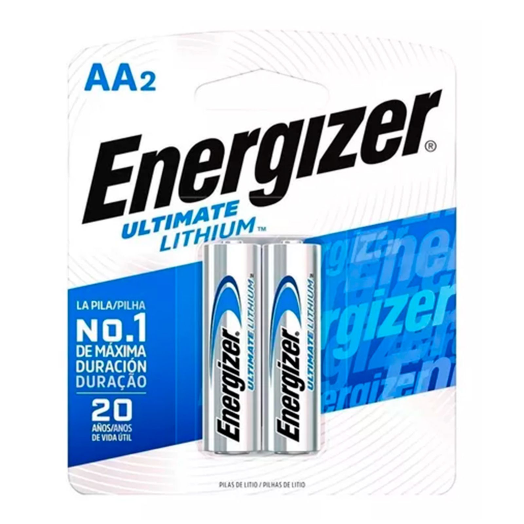 L 91 Pila de Litio AA blister x 2