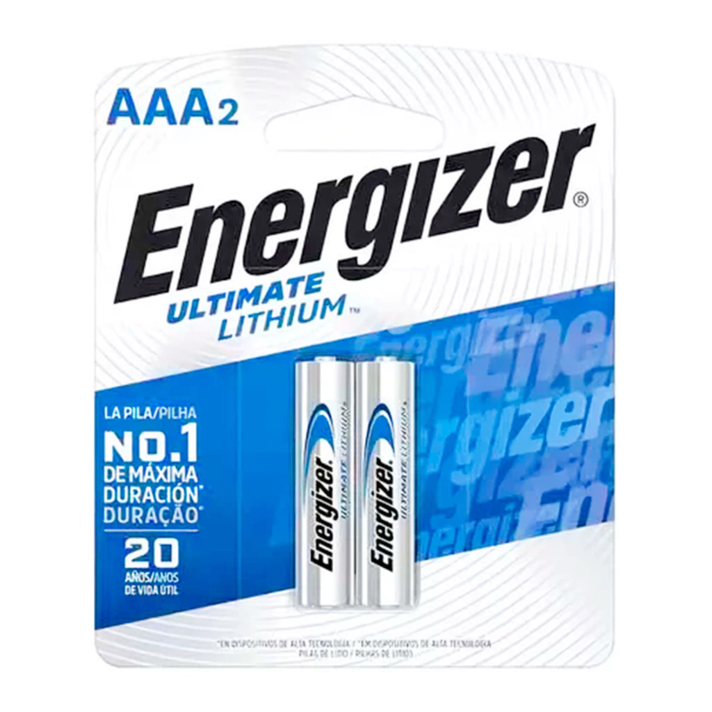 L 92 Pila de Litio AAA blister x 2