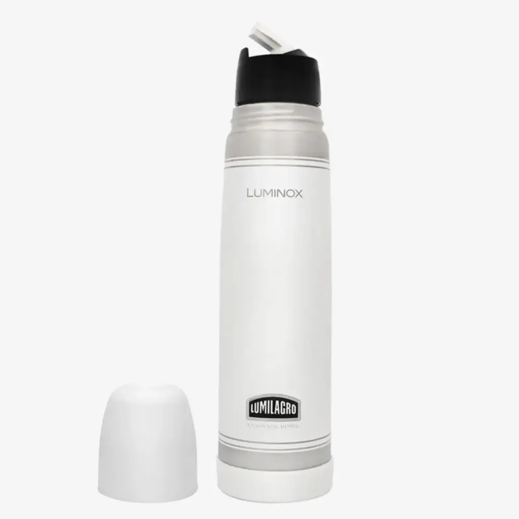 Termo Lumilagro Luminox 376 1 litro Blanco