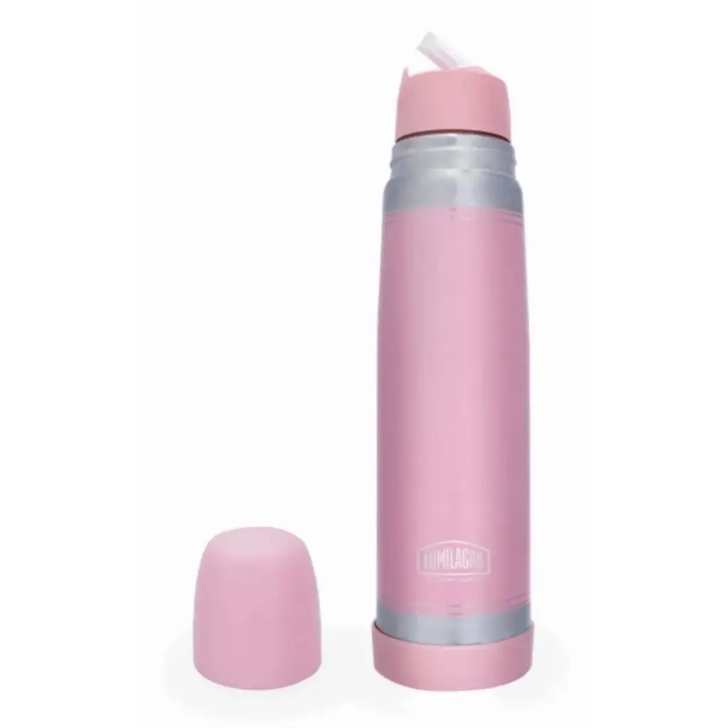 Termo Lumilagro Luminox 376 1 litro Rosa