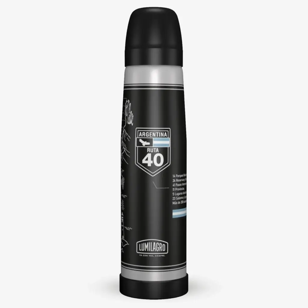 Termo Lumilagro Luminox 376 1 litro Ruta 40