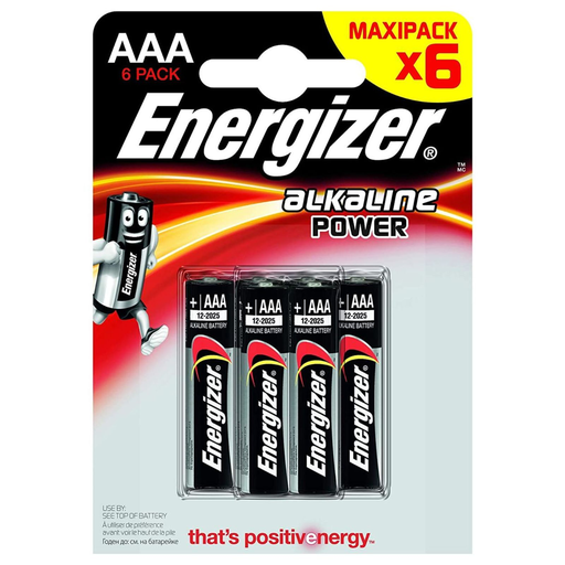 [EP05] Pila Energizer AAA blister x 6