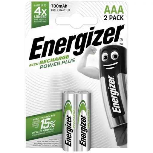 [ECR25] Pila AAA Energizer Recargable 700mah