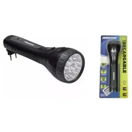 [R15] Linterna Rayovac Recargable 11 Leds