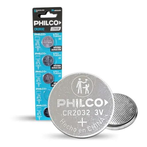 [CR2032] Bateria de Litio Philco 2032 3v